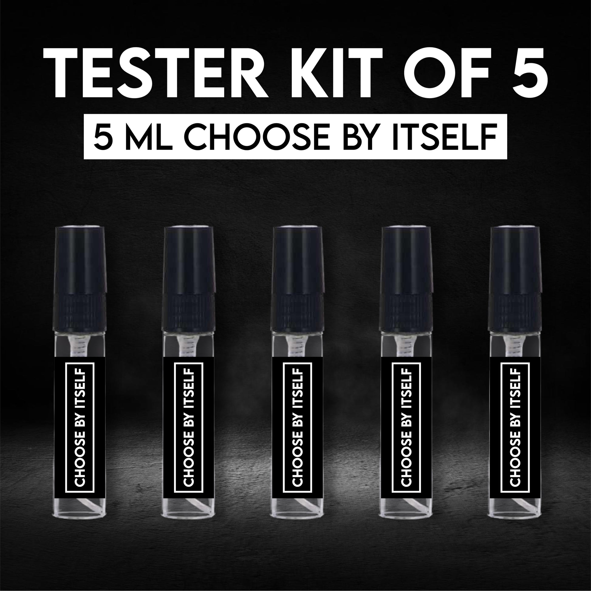PACK OF 5 TESTERS (5ML)
